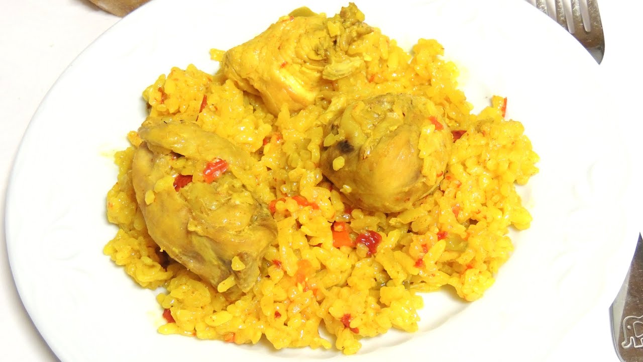 Arroz Con Pollo Al Ajillo Receta Facil Con Ingredientes De Tu