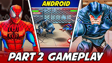 Ultimate Spider-Man: Total Mayhem - Rhino-Serious Rampage Android (Gameplay PART 2)