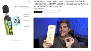 Tadeto Digital Sound Meter Quick Review screenshot 2