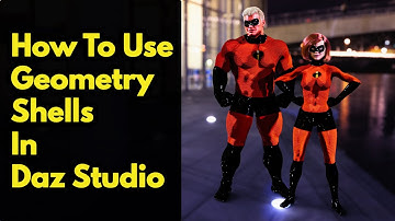 Daz Studio Geometry Shell-zelfstudie