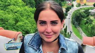 alex lora opina sobre su hija ahora que dará el clima mientras se quita la ropa I LA CUCHARA