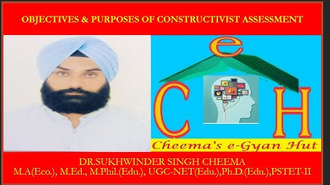 Purposes of Constructivist Assessment Part 2