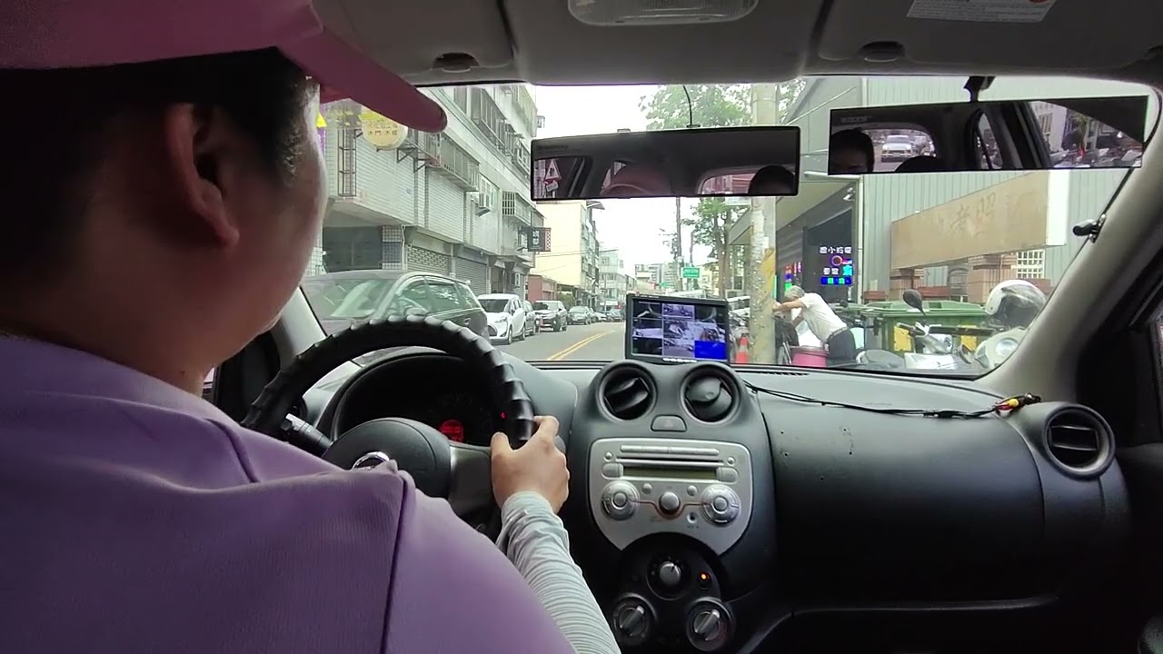 台中樹德駕訓班-蔡明真教練示範道路考路線解說影片~