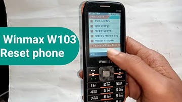 Winstar w103 restore phone code