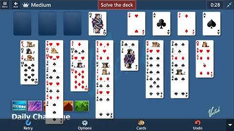 Microsoft Solitaire Collection - FreeCell [Medium] | Daily Challenge July 18th 2021