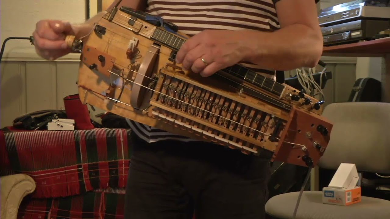 Demonstration av vevlira