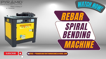 𝐑𝐞𝐛𝐚𝐫 𝐒𝐩𝐢𝐫𝐚𝐥 𝐁𝐞𝐧𝐝𝐢𝐧𝐠 𝐌𝐚𝐜𝐡𝐢𝐧𝐞 ✨🔥✨ || 𝑬𝒇𝒇𝒊𝒄𝒊𝒆𝒏𝒕 & 𝑷𝒓𝒆𝒄𝒊𝒔𝒆 𝑩𝒆𝒏𝒅𝒊𝒏𝒈 𝒇𝒐𝒓 𝑹𝒆𝒊𝒏𝒇𝒐𝒓𝒄𝒆𝒎𝒆𝒏𝒕 𝑩𝒂𝒓𝒔