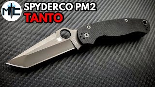 Spyderco Paramilitary 2 TANTO Folding Knife  Overview and Discussion