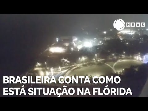Brasileira conta como
