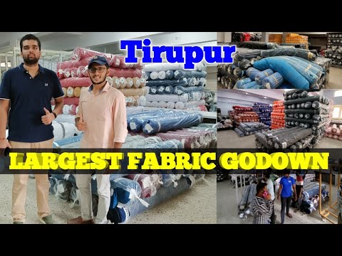 Traveling to Tirupur Fabric Godown | ULTRON TEXTILES | SALIH KAVIL ...