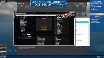 Learning Sim Sunday (SimpleRadio and Radio Procedures Edition)