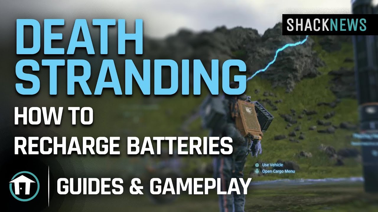 Death Stranding - How to Recharge Batteries - YouTube