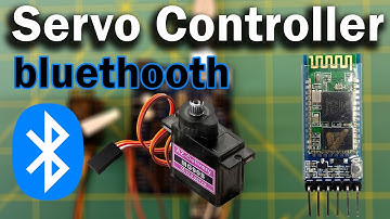 How to Control servo motor using Bluetooth module Hc-05 | Servo Motor Control Arduino
