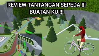 REVIEW TANTANGAN SEPEDA BUATAN KU !!! || SAKURA SCHOOL SIMULATOR screenshot 2