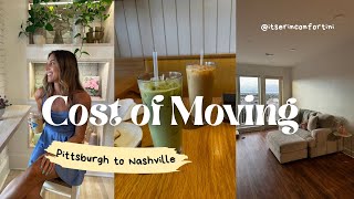 Budgeting for an out-of-state move | The cost of moving to Nashville!