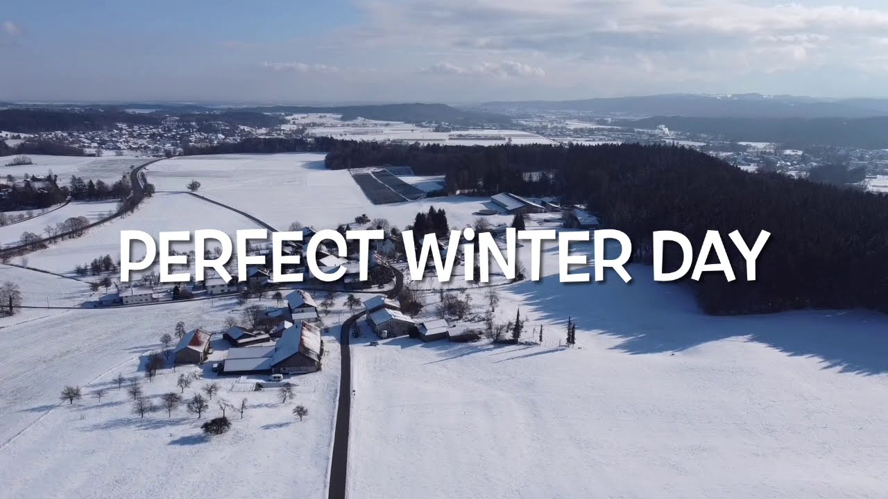 Drone flying over Oberreit in Bavaria