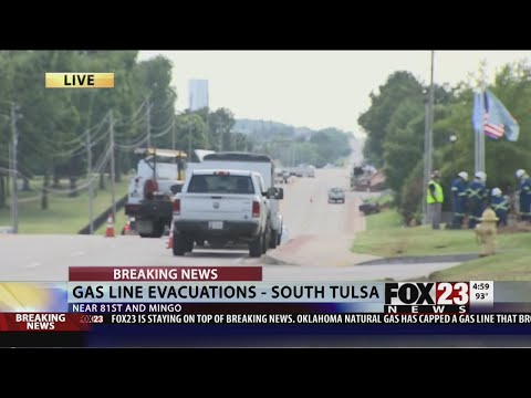 VIDEO: Gas leak
