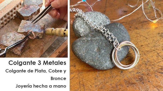 Te enseño a hacer Pendientes de Flores de Cobre. Aretes Calados. Clases de  orfebrería paso a paso 