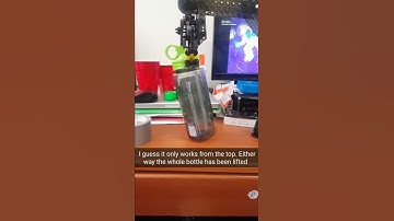 Vex Robotic arm lifts Empty Water Bottle