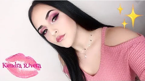 Chit Chat Makeup Tutorial | Glittery Pink Glam | K...
