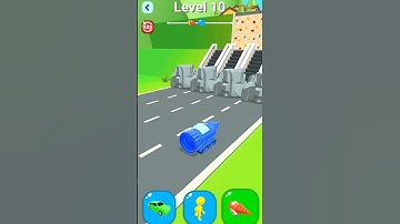 Shape-Shifting 🚤 Max Level Gameplay (Android, IOS) Walkthrough #10