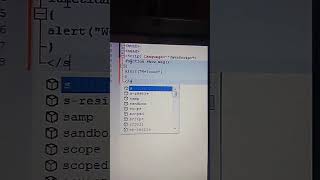 how to display alert message on button click. #youtubeshorts #shortvideo #viral #codinglife