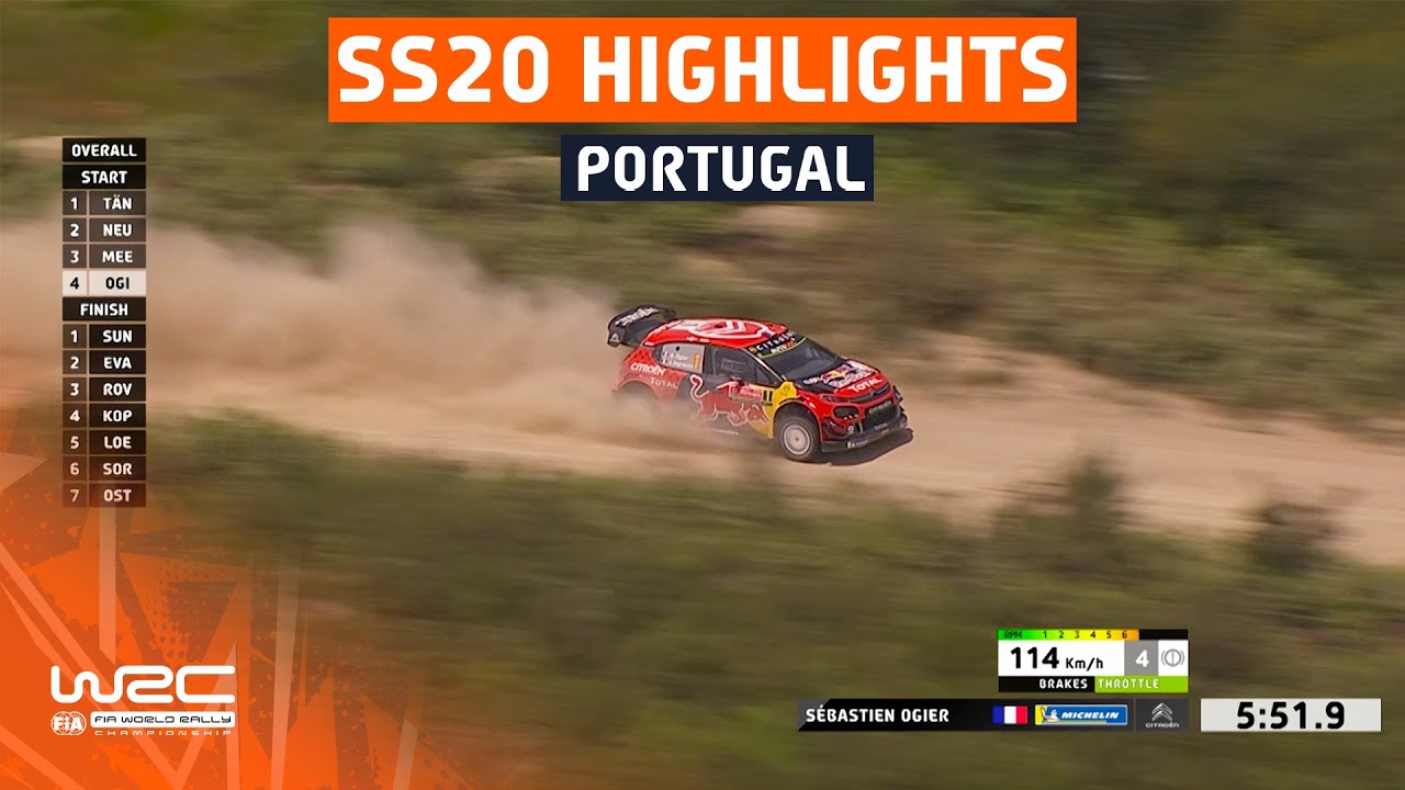 SS20 STAGE HIGHLIGHTS | WRC Vodafone Rally de Portugal 2019