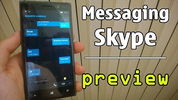 Skype Messaging beta preview | Quick overview