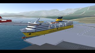 Entry maneuver at Tolouse(FR) CSF MN Mega Express Two | Virtual Sailor NG