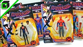 Spider-Man Across The Spider-Verse Marvel Legends Complete Set Unboxing And Review No Spoilers