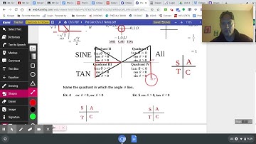 Pre Calc Chapter 6.3 Notes Gotsch VIDEO