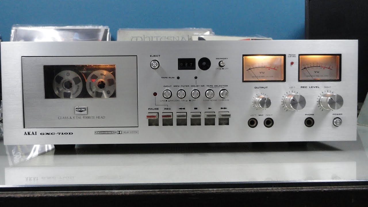 O Rei do Som - Tape Deck Akai GXC-710D - YouTube