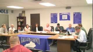 School Board Meeting 8/12/2013