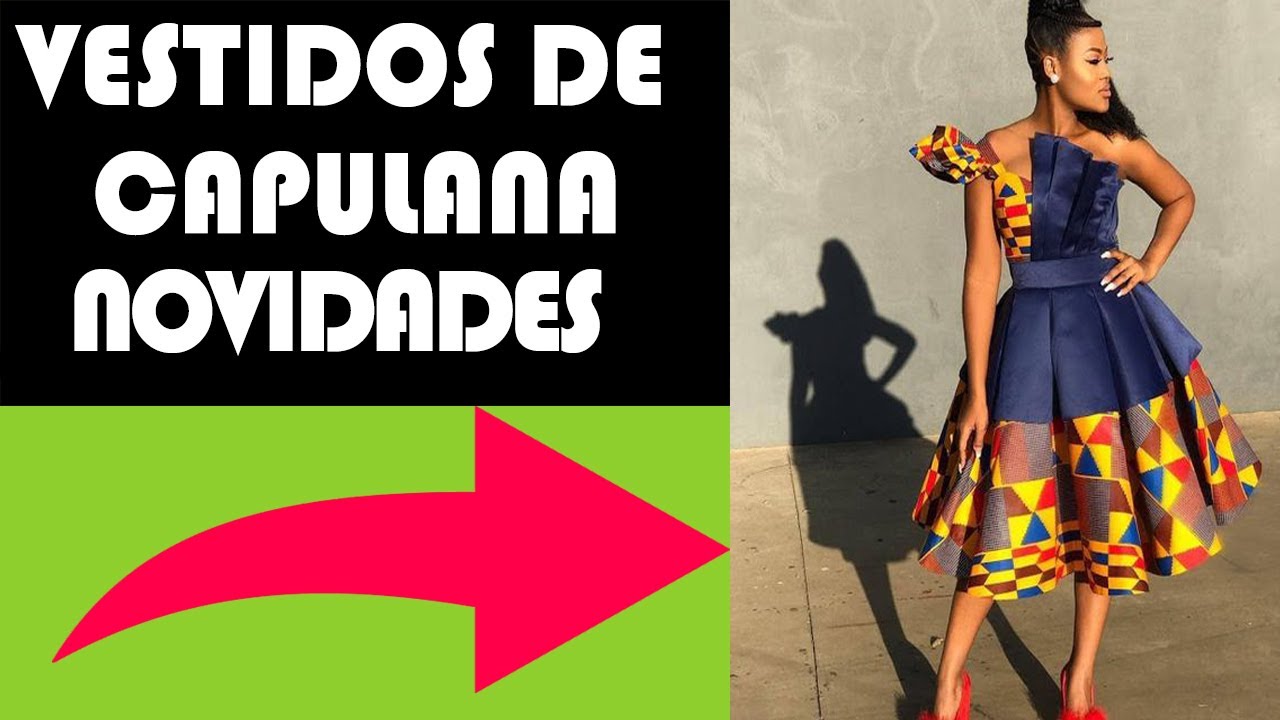 modas de capulana para senhoras