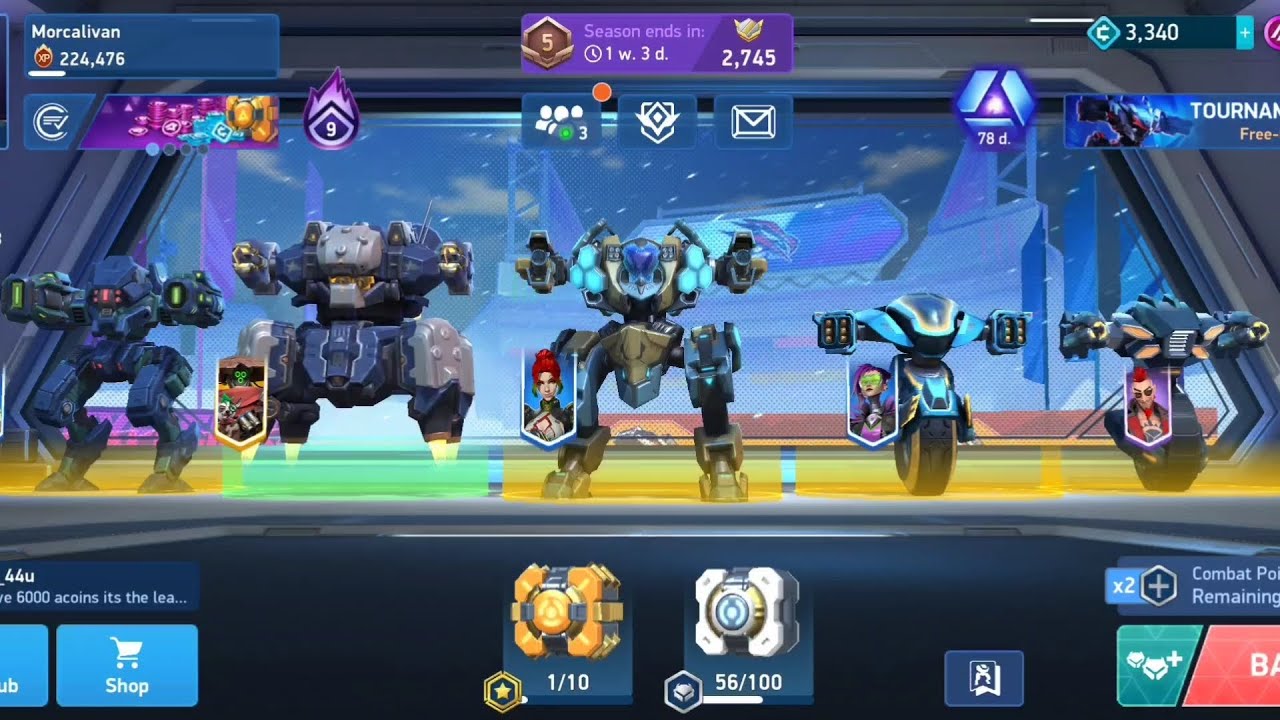 Mech Arena, Winter Edition V