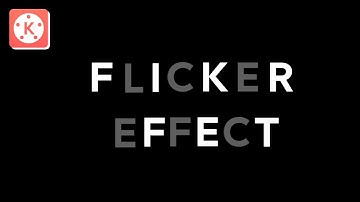 Text Flicker Effect in Kinemaster | Kinemaster Editing Tutorial | Flicker Effect