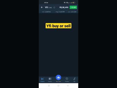 Yfi Buy Or Sell #cryptoshorts #shorts #ytshorts #youtubeshorts #crypto #yfiicoin