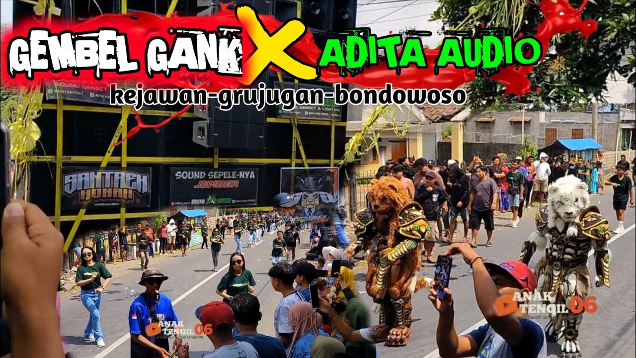 GEMBEL GANK feat ADITA AUDIO‼️ KARNAVAL HOREG