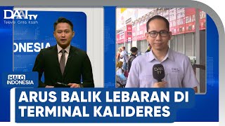 Arus Balik Lebaran di Terminal Kalideres | Halo Indonesia