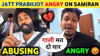 Jatt Prabhjot Gets Hate for Abu$!ng his friend 🤬| Jatt Prabhjot Angry on Samiran 😭| Khabri boy screenshot 2