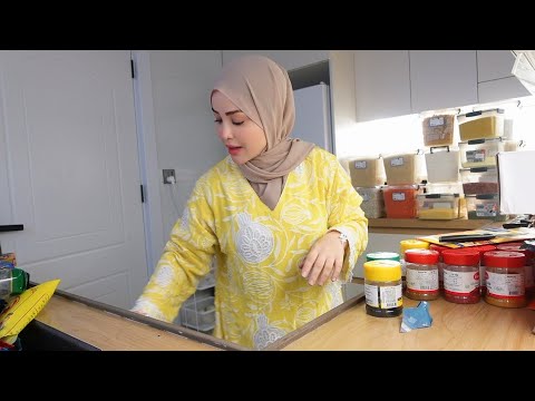 نظمت البقوليات😍طبخت فطور وخلّصت تنظيف المطبخ🏡