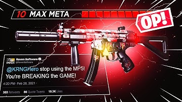 NEW MP5 META WARZONE SEASON 2... BROKEN 🤯 CW MP5 BEST CLASS SETUP LOADOUT is OVERPOWERED on WARZONE!