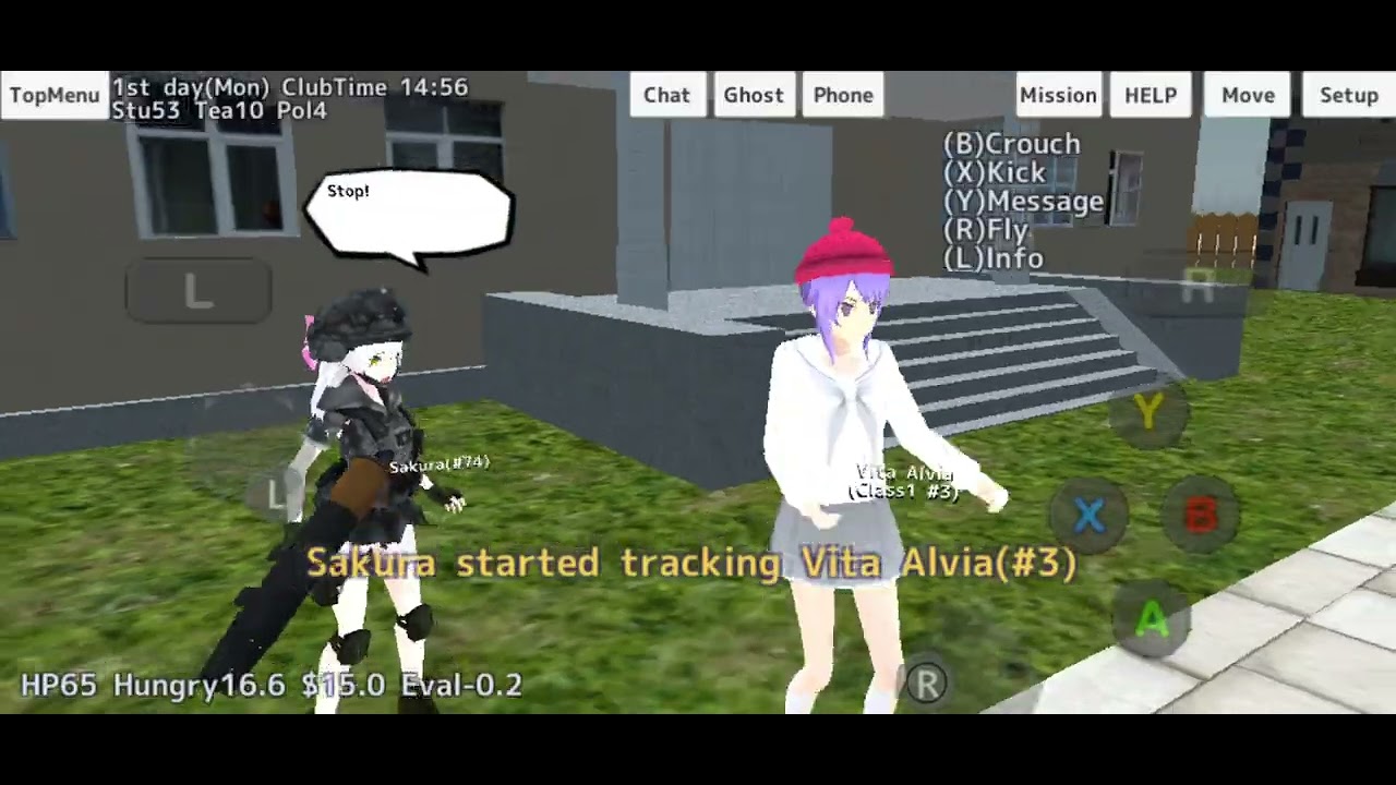 School Girls Simulator (I want can are let's go 🚁🚶‍♂️)