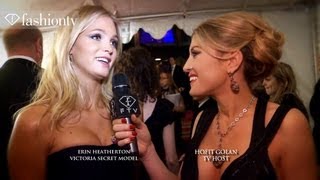Erin Heatherton Interview at amfAR Gala 2012 Hosted by Hofit Golan | FashionTV