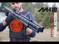 Mh12 double barrel pump action