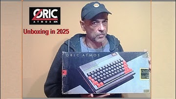1984 - Tangerine - ORIC Atmos 48K - Unboxing 8-bit British micro in 2025