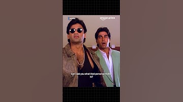 Akshay Kumar Interrogates Suniel Shetty 😎 | Mohra #primevideoindia #bollywood #movie #comedy #trend
