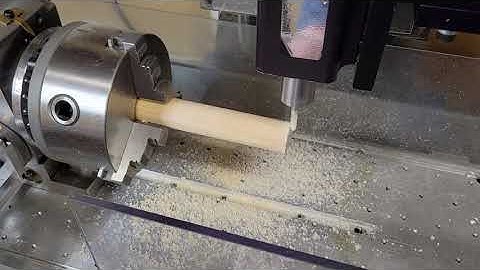 Linuxcnc First Rotary Cuts