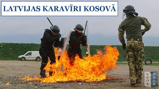 Latvijas karavīri Kosovā
