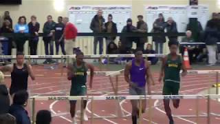 2018-01-06 GMU Indoor Men's 60m Hurdles